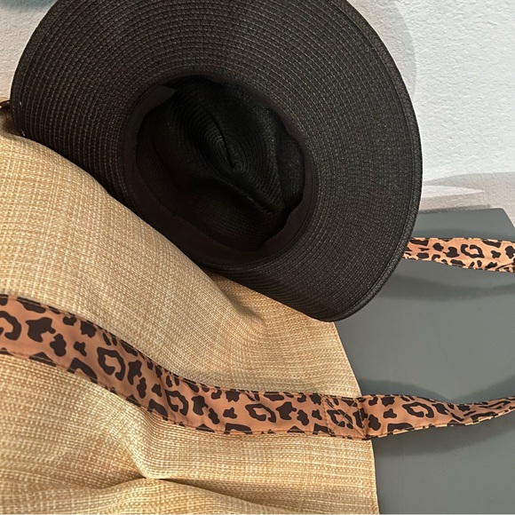 Hat Carrying Tote Bag Large Beach Towel Travel Tote Built in Straps / Hat Carry - Picture 4 of 14